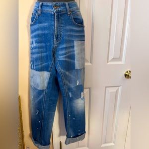 PRICE DROP LNWOT May Star Mag Pearl like   heritage Patchworks jeans